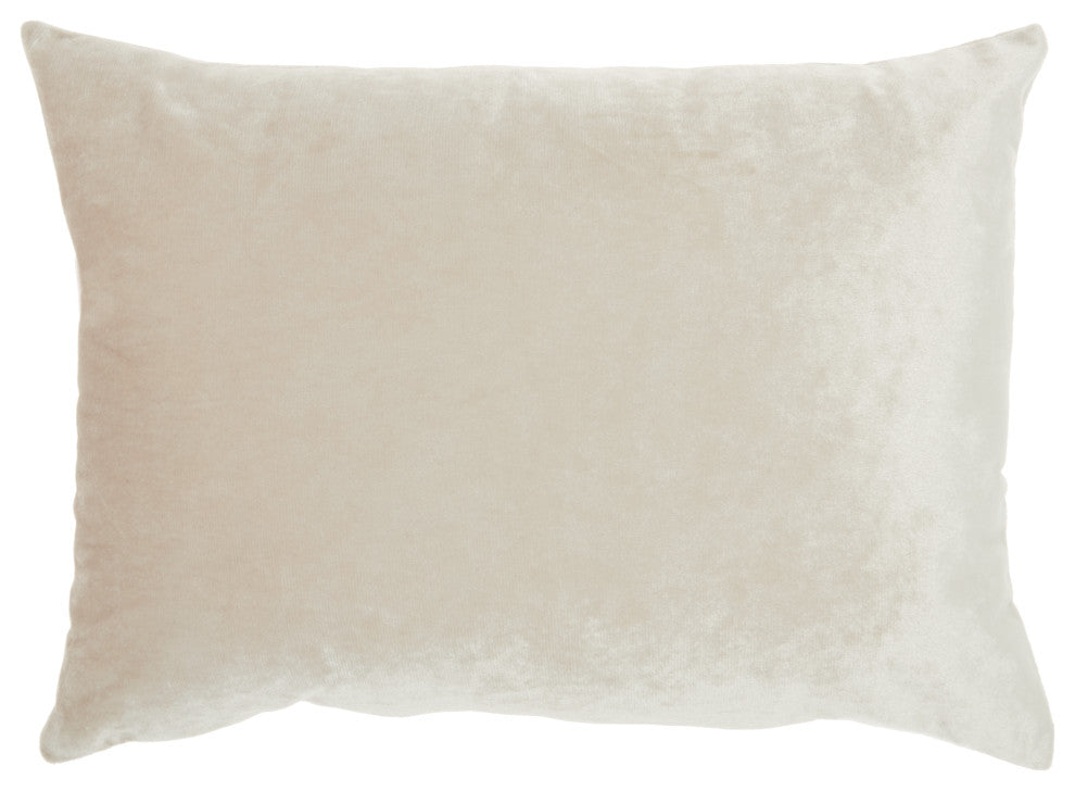 Nourison L1776 Throw Pillow, Beige, 12" x 16"