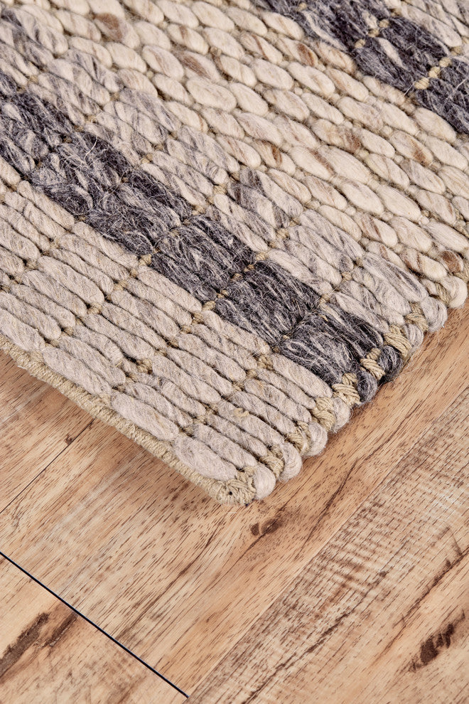 Weave & Wander Genet Rug, Natural/Multi, 3'6"x5'6"