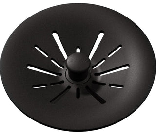 LKPDQSBK Elkay Quartz Perfect Drain 3-1/2" Removable Polymer Strainer, Blac