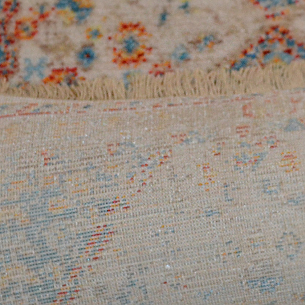 Machine Made Polyester Durable Indoor Outdoor Washable Oriental Pattern Footmat