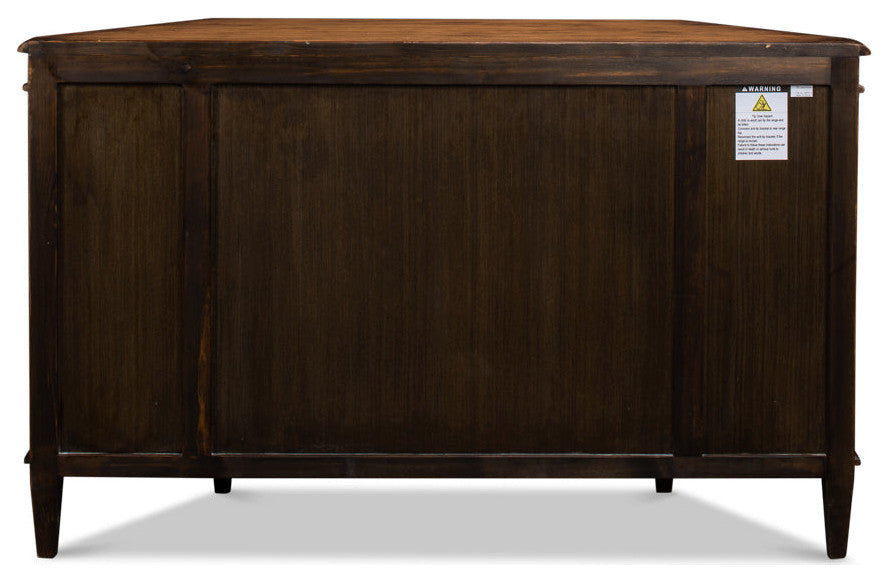 Wrenn Credenza Brown Cabinet for Living Room
