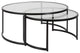 Uttermost Rhea Black Nesting Coffee Tables S/2 25190