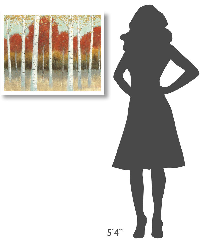"Fall Promenade I" Digital Paper Print by James Wiens, 30"x24"