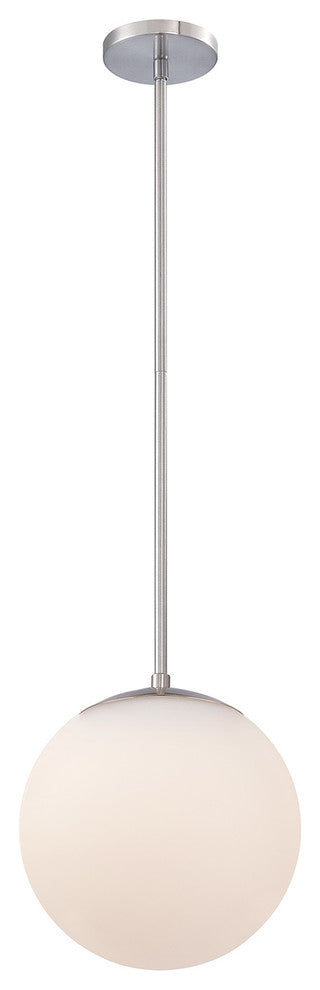 Niveous 10" LED Pendant 3500K, Brushed Nickel