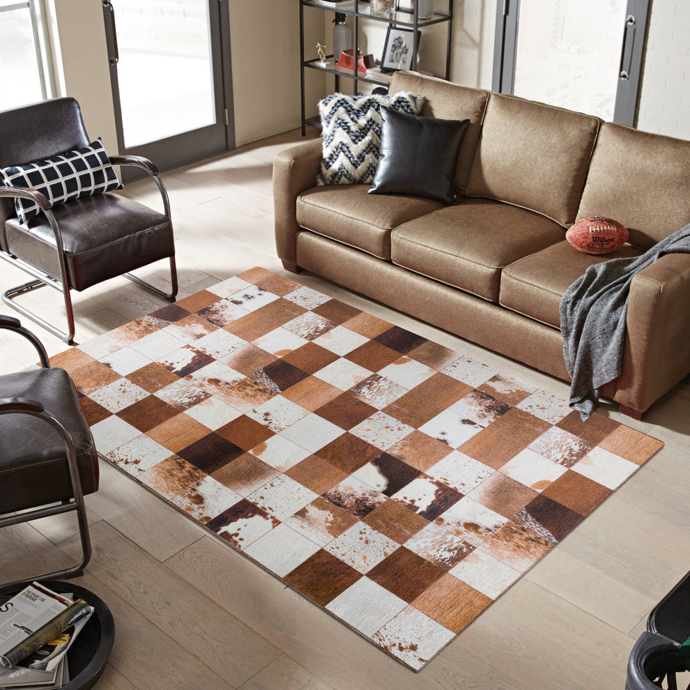 Indoor/Outdoor Stetson SS10 Driftwood Machine Washable 10' x 14' Rug