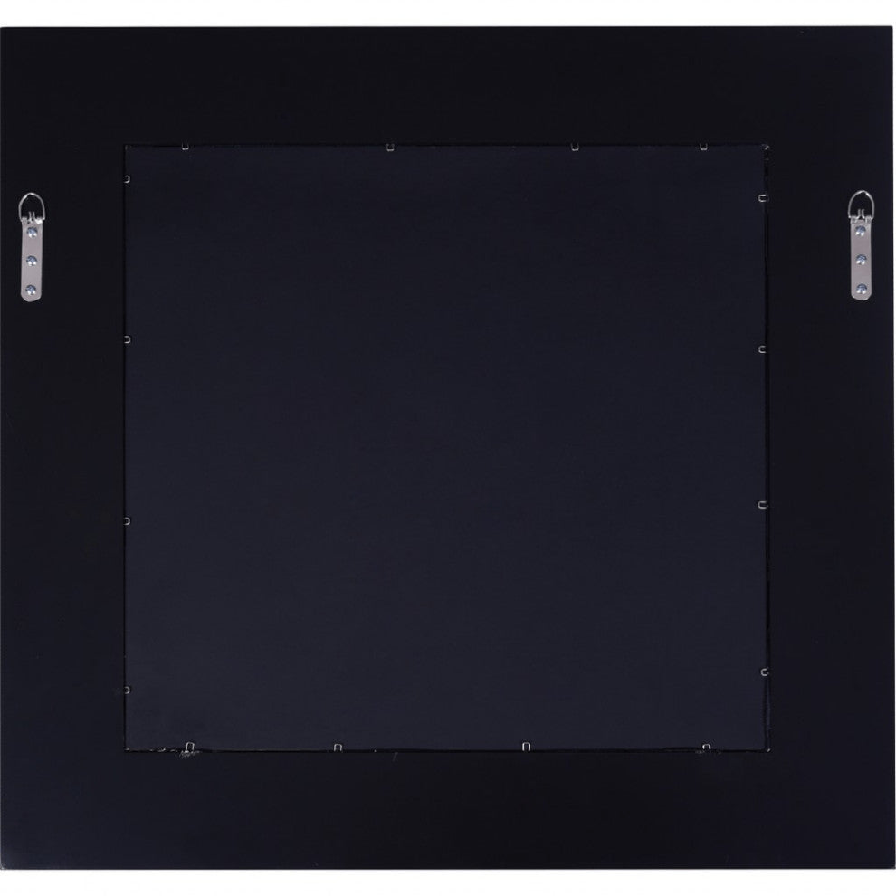 Clear Square Accent Glass Mirror