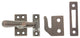 Genuine Solid Brass Small Casement Fastener, Antique Copper