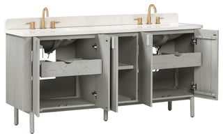 Blakely Vanity Combo Collection, Gray Oak, 73