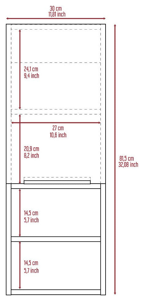 Medicine Cabinet Hazelton, Bathroom, White