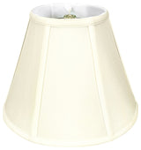 Royal Designs Deep Empire Bell Lamp Shade, Eggshell, 6x12x9.25, Single