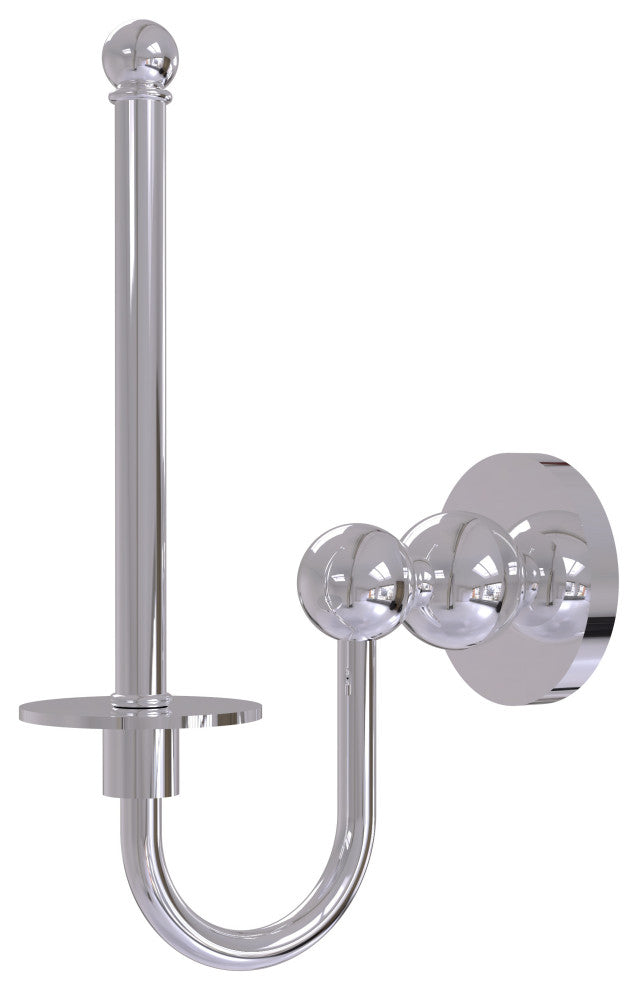 Bolero Upright Toilet Tissue Holder, Polished Chrome