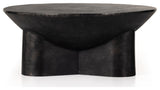 Sante 36" Coffee Table-Raw Black