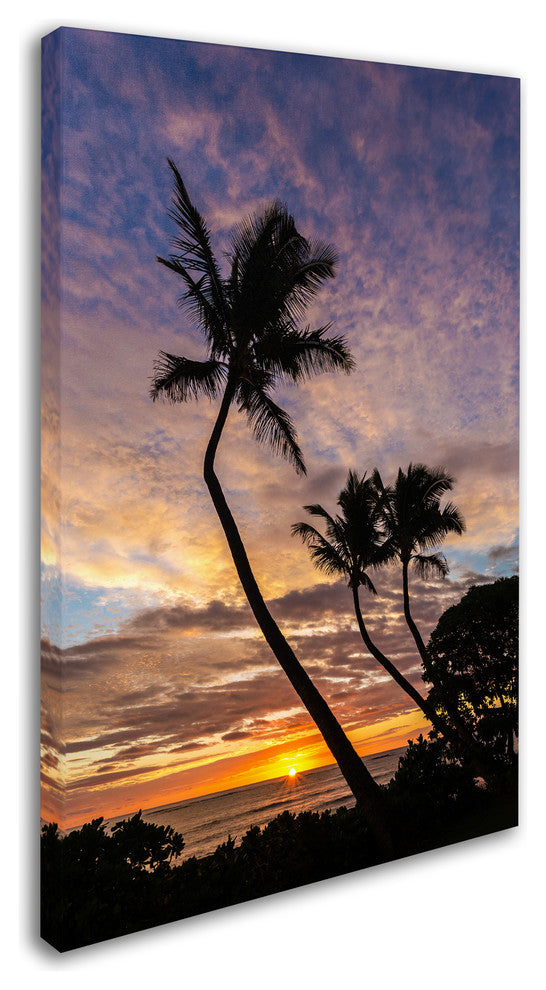 Pierre Leclerc 'Kauai Sunrise' Canvas Art, 47x30