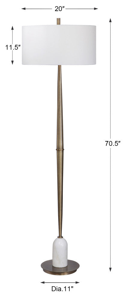Uttermost Minette MidCentury Floor Lamp