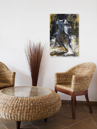 "Legend" Painting Print on Wrapped Canvas, 20x30