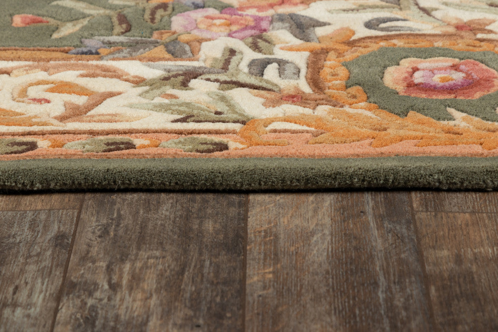 Rug Momeni Harmony India, HAI-7, Sage, 6'x6' Octagon, 45815