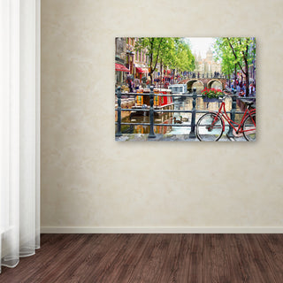 The Macneil Studio 'Amsterdam Landscape' Canvas Art, 24"x18"