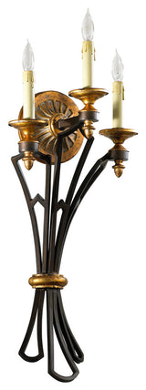 Cyan Design 04654 San Giorgio Three Light Wall Bracket