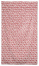 Half Circle Pattern Pink 58 x 102 Outdoor Tablecloth