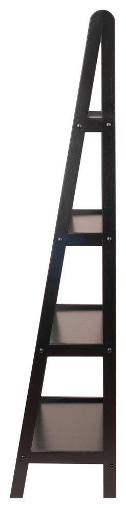 Avalon 4-Tier A-Frame Shelf, Espresso