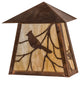 12 Wide Stillwater Song Bird Wall Sconce