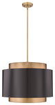 Zlite 739P32-BRZ-RB 4-Light Pendant, Bronze