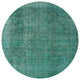 Ahgly Company Indoor Round Mid-Century Modern Area Rugs, 3' Round