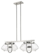 Garner 4-Light Satin Nickel Island Pendant