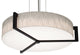 Apex 27" LED Pendant, Espresso Finish, Jute Shade