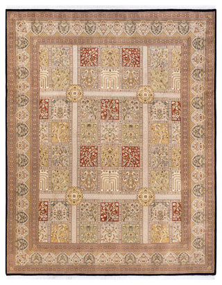 Mogul, One-of-a-Kind Hand-Knotted Area Rug Black, 8' 3" x 10' 4"