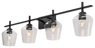 4-Light Bath Lighting, Black
