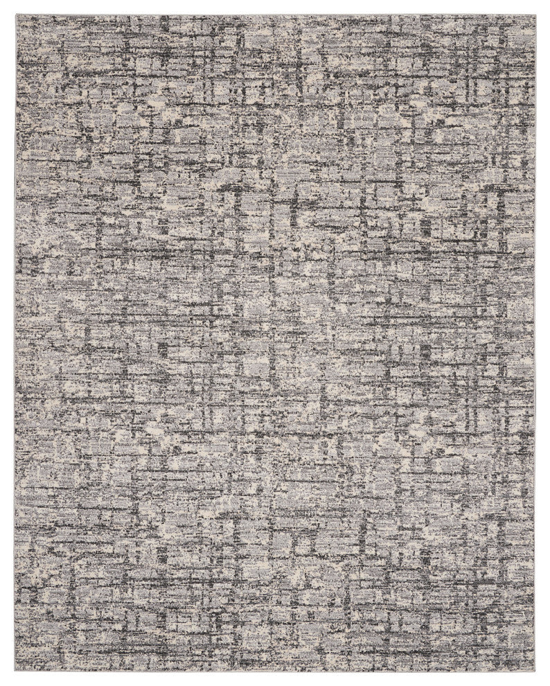 Calvin Klein CK950 Rush 9' x 12' Ivory/Grey Modern Indoor Area Rug