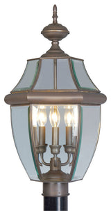 Monterey Outdoor Post Head, Bronze
