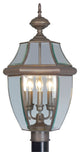 Monterey Outdoor Post Head, Bronze