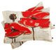 Deny Designs Irena Orlov Red Perfection Pillow Shams, King