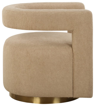 Uttermost - 23850 - Swivel Chair - Grounded - Brushed Brass