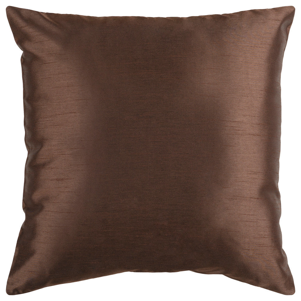 Solid Luxe - 22x22x5 Pillow, Polyester Fill
