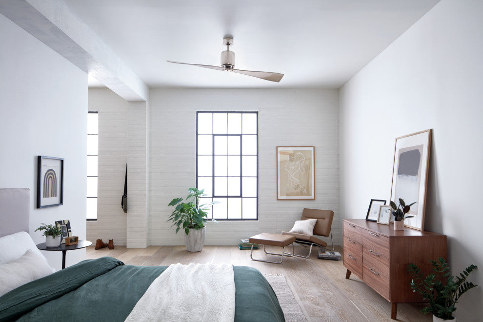 Kichler 300160PN 60"Ceiling Fan, Polished Nickel Finish