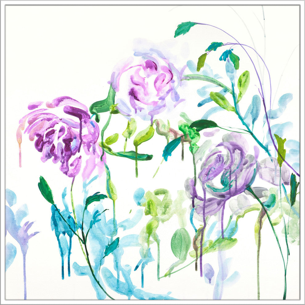 Marmont Hill, "Summer Breeze" by Julie Joy Floater Framed Print on Canvas, 24x24