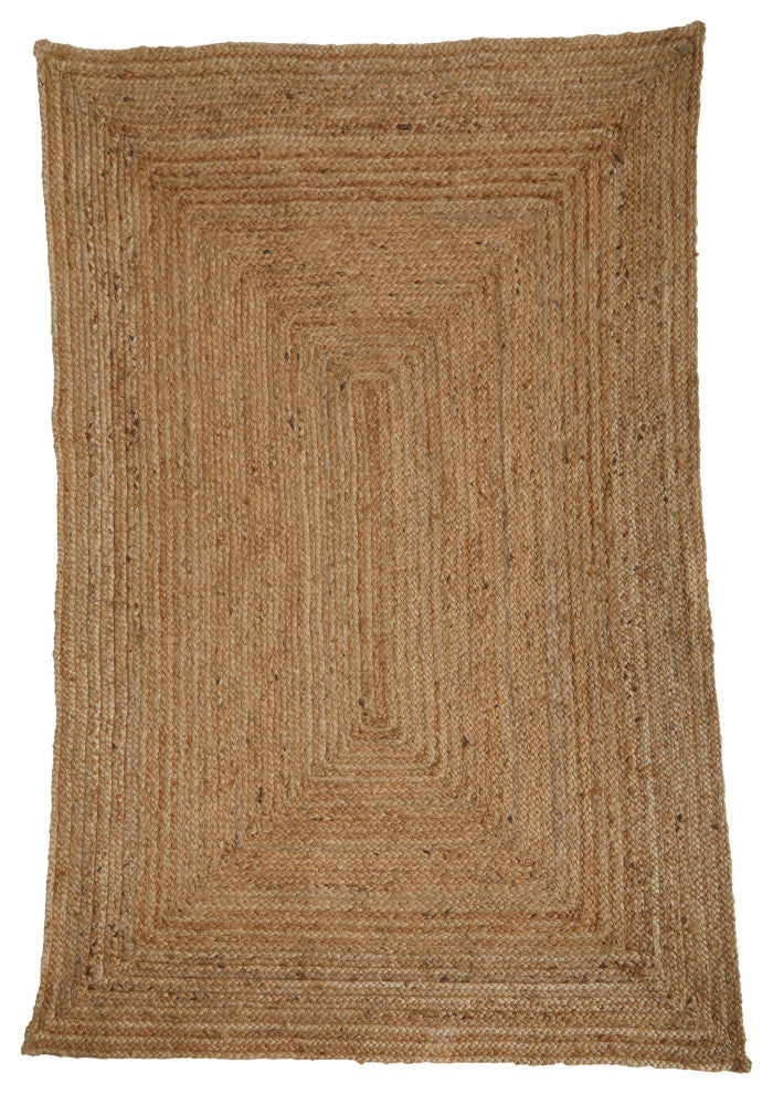 6' x 4' Handwoven Natural Fiber Beacon Jute Rug