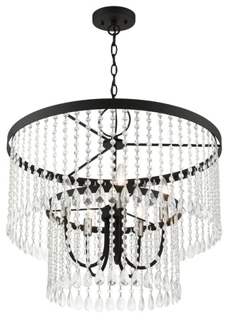 Black Transitional, Dazzling, Modern Classic, Pendant Chandelier