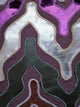 Purple Decorative Pillow Covers 22"x22" Faux Leather, Purple Lava