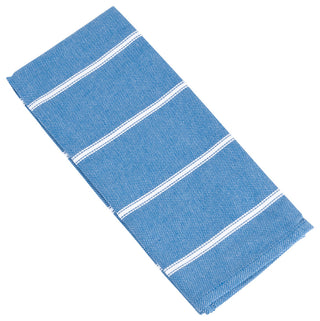 Classic Striped Pattern Kitchen Towel Napkin, Set of 4, Blue