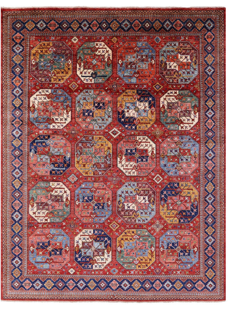 8' 0" X 10' 4" Bokhara Handmade Wool Rug - Q12427