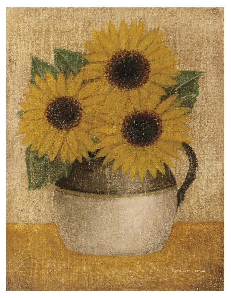 "Summer Bouquet II" Digital Paper Print by David Carter Brown, 20"x26"