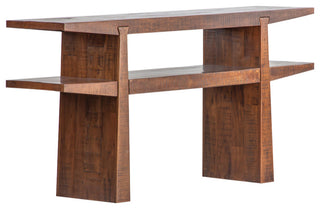 Keystone Reclaimed Wood Console, Rustic