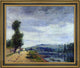 Gustave Loiseau by the Seine Stormy Weather Framed Premium Canvas Print, 16"x20"