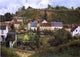 Camille Pissarro View of l-Hermitage- Jallais Hills- Pontoise Wrapped Canvas