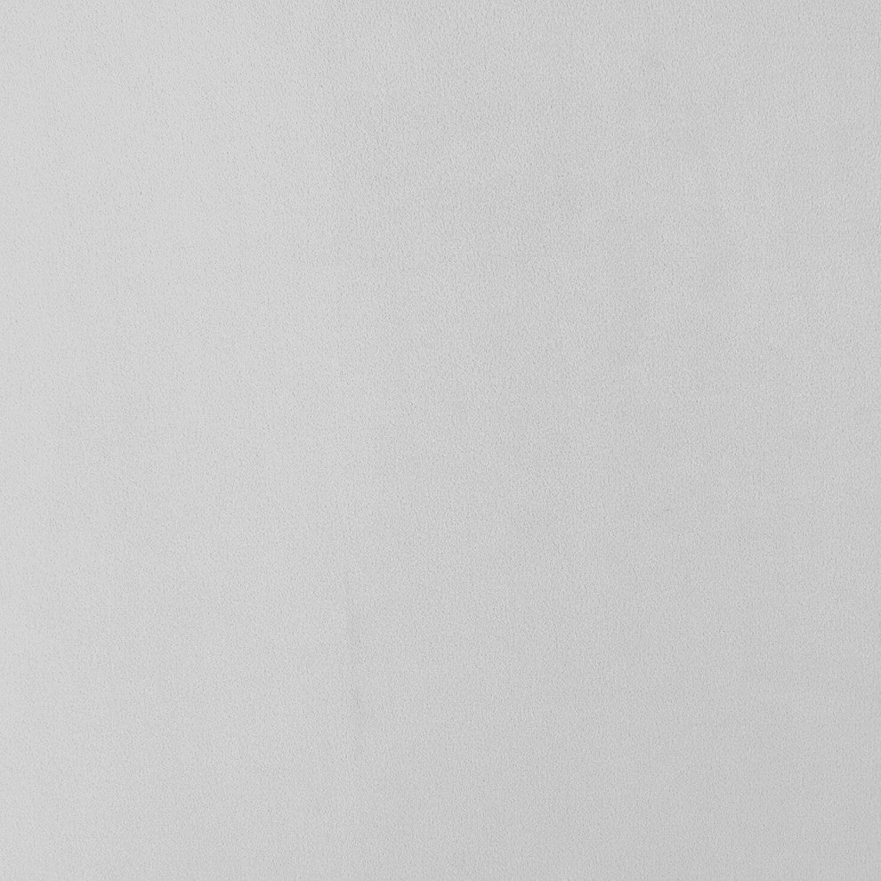 Lighthouse White Urban Lush Velvet Fabric Sample, 4Wx4L