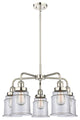 Innovations Canton 5 24" Chandelier Polished Nickel